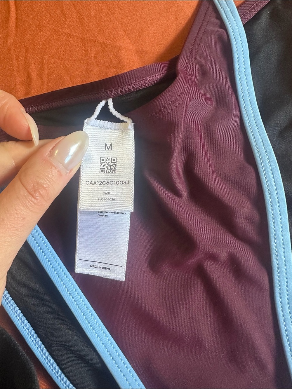 NWOT Cupshe Low-Rise Two-Tone Bikini Bottom - Picture 4 of 8